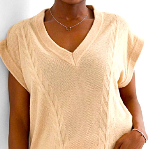 ⭐️⭐️Relaxed Fit Knit Sweater Vest/Sleeve Sweater⭐️⭐️ - Picture 2 of 6